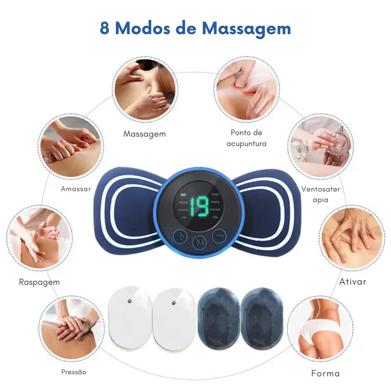 Mini Massageador Elétrico Inteligente | VibePro